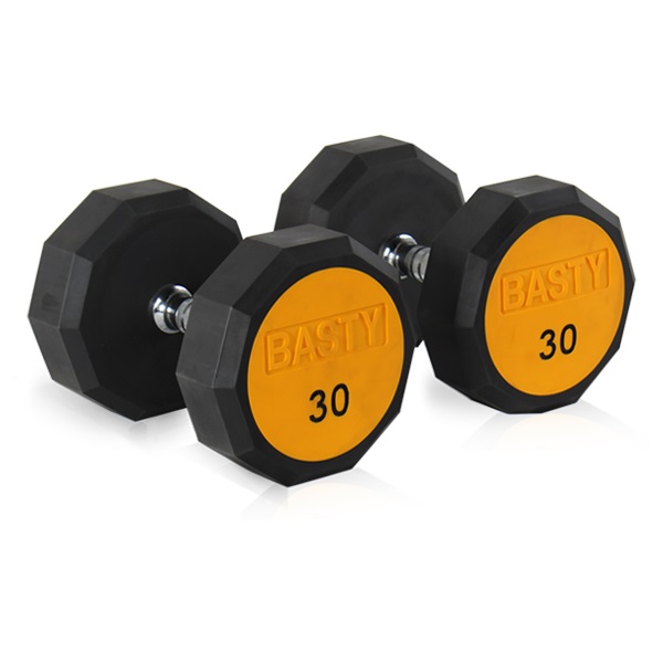 Rubber Coated Dumbbell Fitness Factory