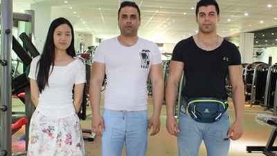 伊朗客户来中国找健身器械生产厂家
