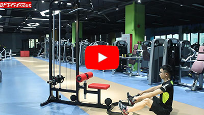 高低拉训练架组合健身器材使用演示视频