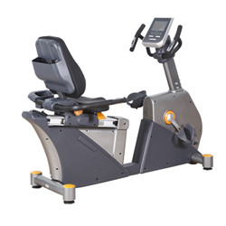 BCE102 磁控卧式健身车 商用健身房靠背式健身车